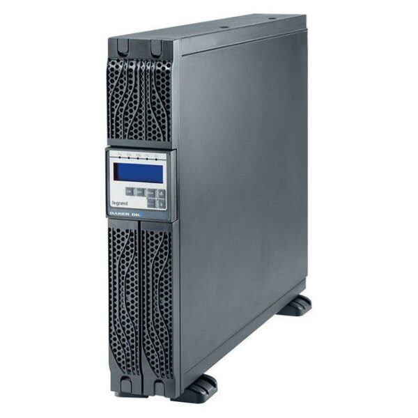 UPS LEGRAND, „DAKER DK”, Online cu sinusoida pura, tower, rack, 1000VA/900W, AVR, IEC x 6, 3 x baterie 12V/7.2Ah, display LCD, back-up 1 – 10 min., „000000000000310170” (timbru verde 11 lei)