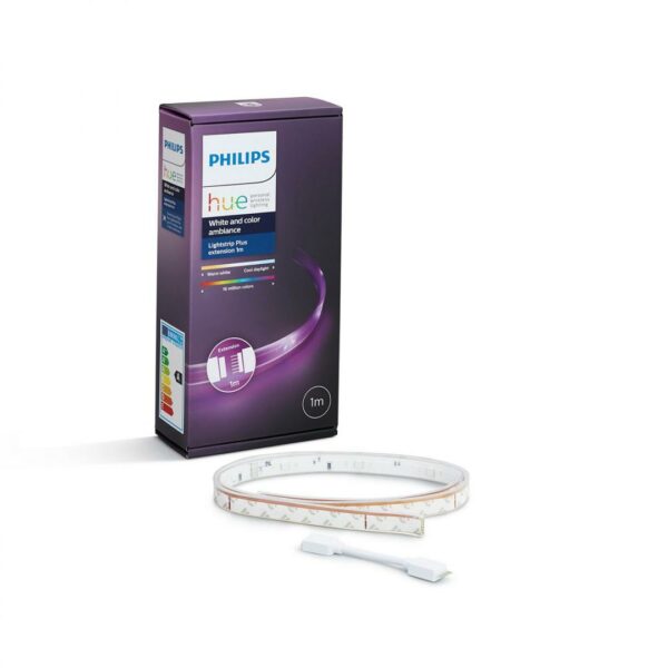 BANDA LED smart LED Philips, soclu integrat, forma banda, lumina multicolora, alimentare 220 – 240 V, „000008718696129555” (timbru verde 0.45 lei)