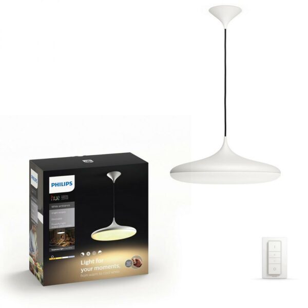 LUSTRA smart PHILIPS, LED, soclu integrat, putere 39 W, tip lumina alb, 3.000 lumeni, alimentare 220 – 230 V, „000008718696159125” (timbru verde 4.00 lei)