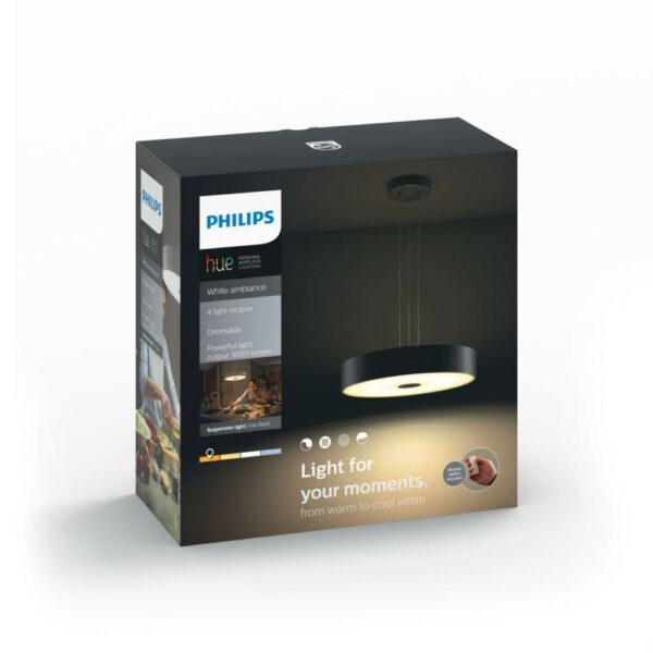 LUSTRA smart PHILIPS, LED, soclu integrat, putere 39 W, tip lumina alb, 3.000 lumeni, alimentare 220 – 230 V, „000008718696159156” (timbru verde 4.00 lei)