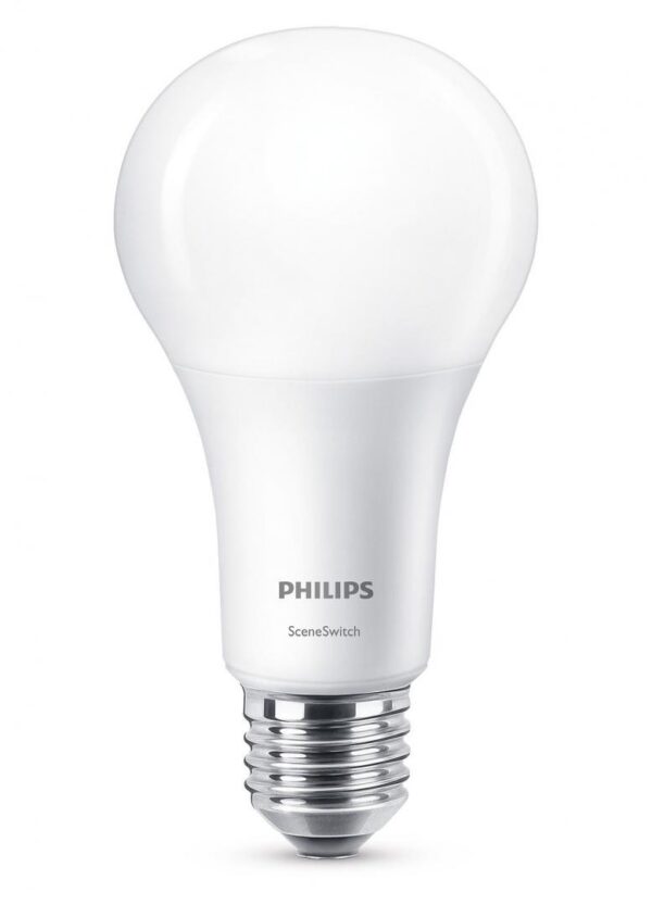 BEC LED Philips, soclu E27, putere 14W, forma clasic, lumina alb rece, alb calda, alimentare 220 – 240 V, „000008718696706831” (timbru verde 0.45 lei)