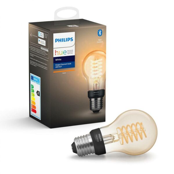 BEC smart LED Philips, soclu E27, putere 7W, forma clasic, lumina alb calda, alimentare 220 – 240 V, „000008718699688820” (timbru verde 0.45 lei)