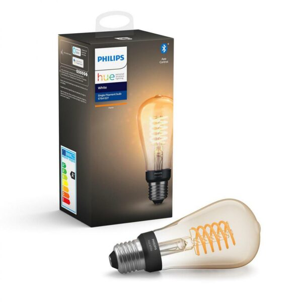 BEC smart LED Philips, soclu E27, putere 7W, forma clasic, lumina alb calda, alimentare 220 – 240 V, „000008718699688868” (timbru verde 0.45 lei)
