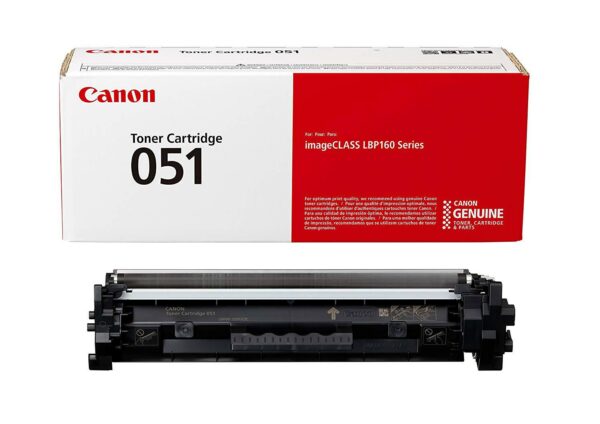 Toner Original Canon Black, CRG-051, pentru LBP 162|MF 264|267|269, 1.7K, (timbru verde 1.2 lei) , „2168C002AA”