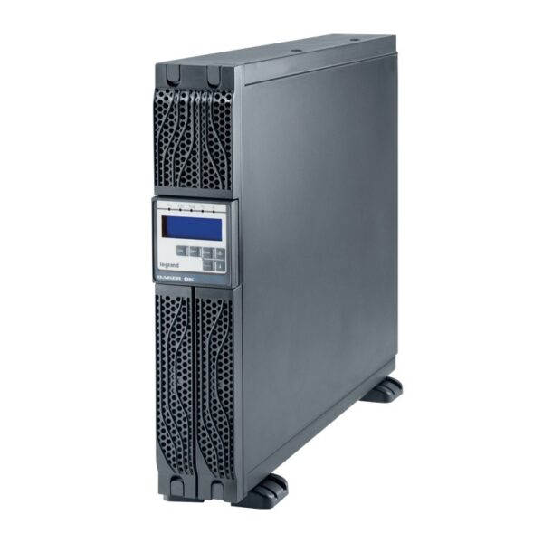 UPS LEGRAND, „DAKER DK +”, Online cu sinusoida pura, tower, rack, 3000VA/2700W, AVR, IEC x 7, 6 x baterie 12V/9Ah, display LCD, back-up 11 – 20 min., „LN310172” (timbru verde 40 lei)