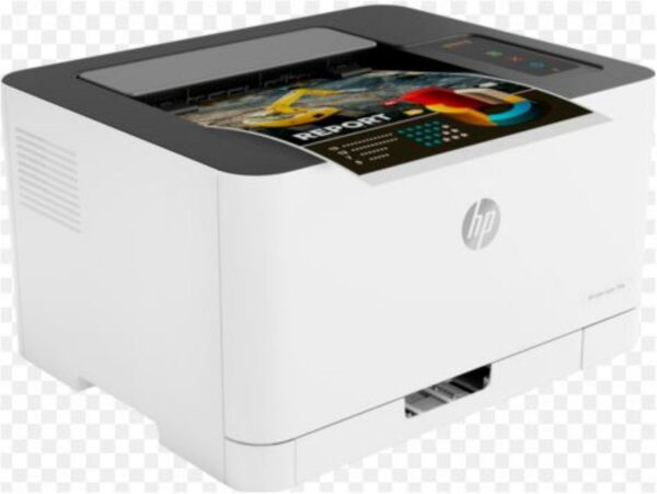 Imprimanta Laser Color HP 150NW, A4, Functii: Impr., Viteza de Printare Monocrom: 18ppm, Viteza de printare color: 4ppm, Conectivitate:USB|Ret|WiFi, Duplex:Nu, ADF:Nu „4ZB95A” (timbru verde 11 lei)