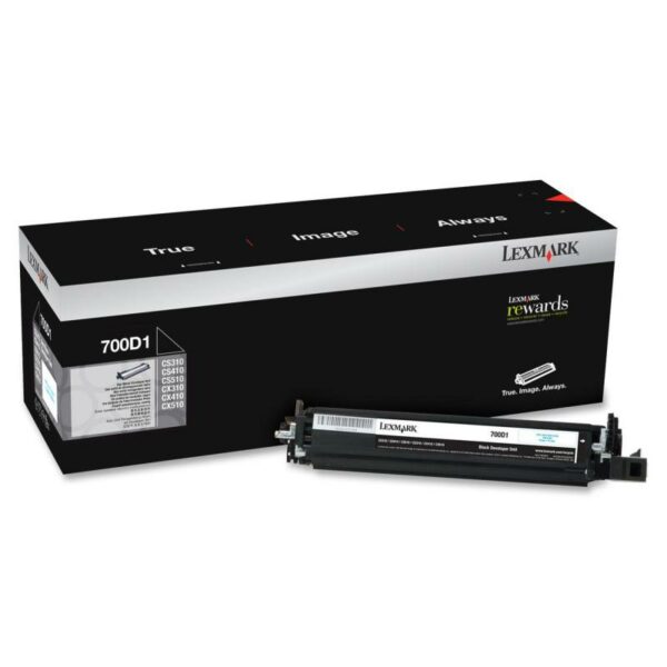 Drum Unit Original Lexmark Black, 70C0D10, pentru C2132|CS310|CS410, 40K, (timbru verde 0.8 lei), „70C0D10”