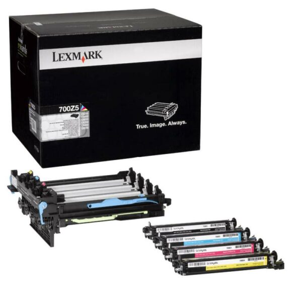 Drum Kit Original Lexmark CMYK, 70C0Z50, pentru C2132|Cs310|CS410, 40K, (timbru verde 0.8 lei), „70C0Z50”