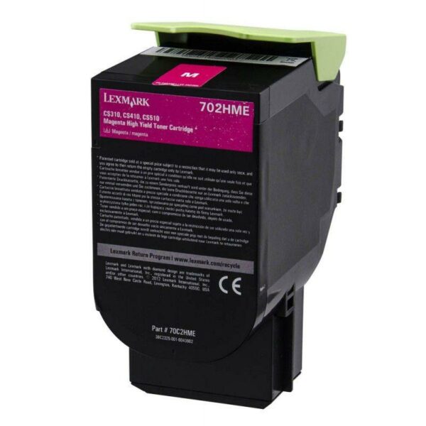 Toner Original Lexmark Magenta, 70C2HME, pentru CS310|CS410, 3K, (timbru verde 1.2 lei) , „70C2HME”