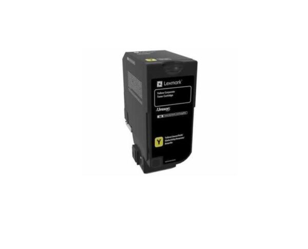 Toner Original Lexmark Yellow, 74C20YE, pentru CS720|CS725|CX725, 20K, (timbru verde 1.2 lei) , „74C20YE”