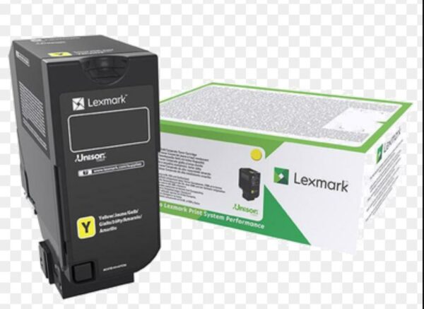 Toner Original Lexmark Yellow, 74C2HYE, pentru CS725, 12K, (timbru verde 1.2 lei) , „74C2HYE”