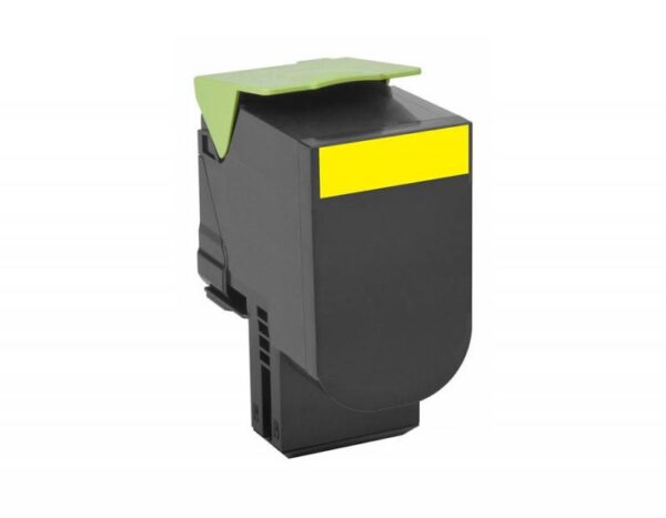 Toner Original Lexmark Yellow, 80C2XY0, pentru CX510, 4K, (timbru verde 1.2 lei) , „80C2XY0”