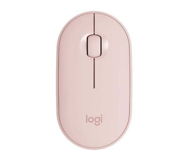 MOUSE LOGITECH, „M350”, PC sau NB, wireless, Bluetooth | 2.4GHz, optic, 1000 dpi, butoane/scroll 3/1, mod dual de conectare, roz, „910-005717” (timbru verde 0.18 lei)