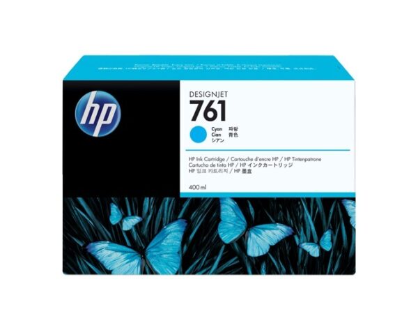 Cartus Cerneala Original HP Cyan, nr.761, pentru DesignJet T7100|T7200, , (timbru verde 0.15 lei), „CM994A”