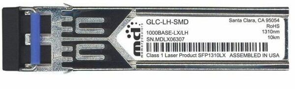 MODUL SFP CISCO, Single-mode, 1300 nm, 10.000 m, 1 Gbps, „GLC-LH-SMD=”