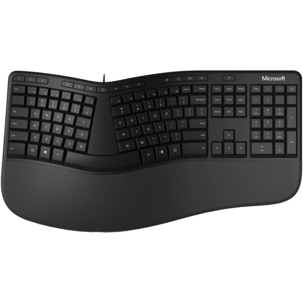 TASTATURI MICROSOFT, cu fir, 126 taste format standard (104-108 taste), USB, negru, „LXN-00013” (timbru verde 0.8 lei)