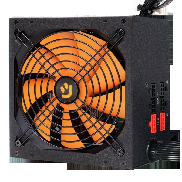 SURSA NJOY Legion 600, 600 W, ATX 12V V2.3, fan 140 mm x 1, 80 Plus Silver, „PWPS-060ASBL-BU01B” (timbru verde 2 lei)