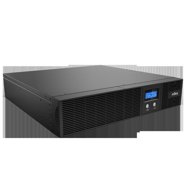 UPS NJOY, „ARGUS 3000”, Line Int. cu sinusoida pura cu management, rack, 3000VA/1800W, AVR, IEC x 8, 4 x baterie 12V/7.5Ah, display LCD, back-up 1 – 10 min., „PWUP-LI300AG-CG01B” (timbru verde 11 lei)