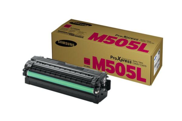 Toner Original Samsung Magenta, M505L, pentru SL-C2620DW| C2670FW|, 3.5K, (timbru verde 1.2 lei) , „SU302A”