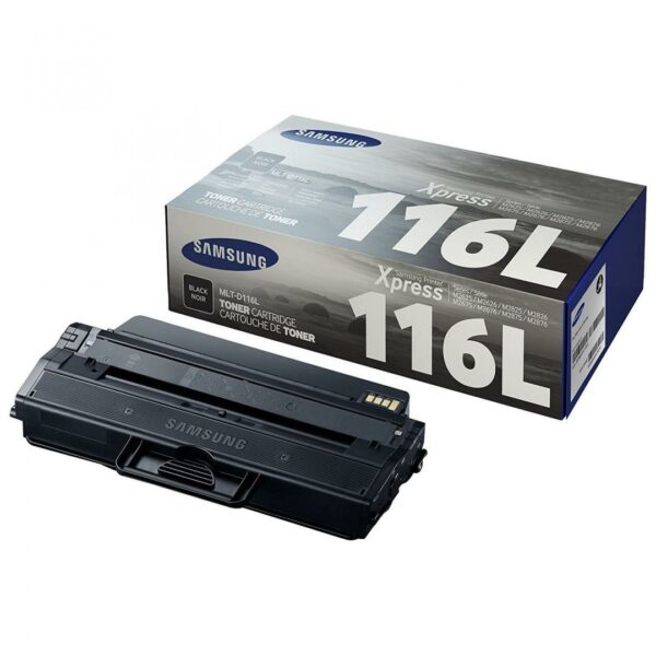 Toner Original Samsung Black, D116L, pentru SL-M2625|M2675|M2825|M2875|M2835|M2885, 3K, (timbru verde 1.2 lei) , „SU828A”