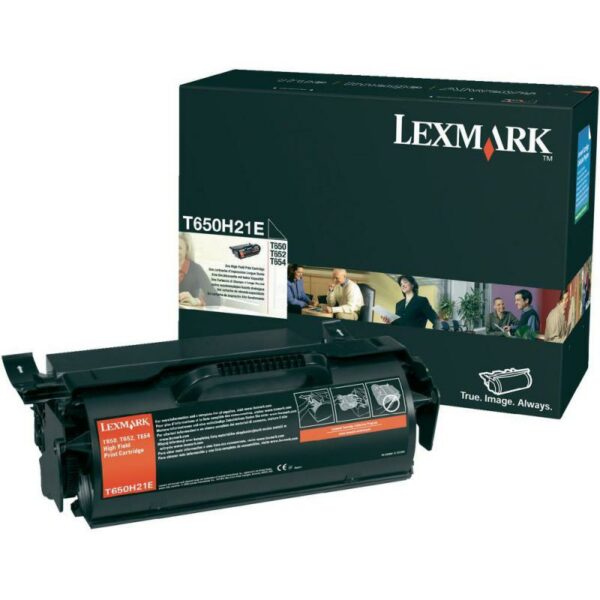 Toner Original Lexmark Black, T650H31E, pentru T650|T652|T654|T656, 25K, (timbru verde 1.2 lei) , „T650H31E”