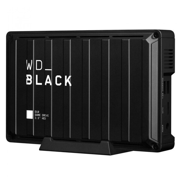 HDD extern WD 8 TB, Black D10, 3.5 inch, USB 3.2, negru, „WDBA3P0080HBK-EESN” (timbru verde 0.8 lei)