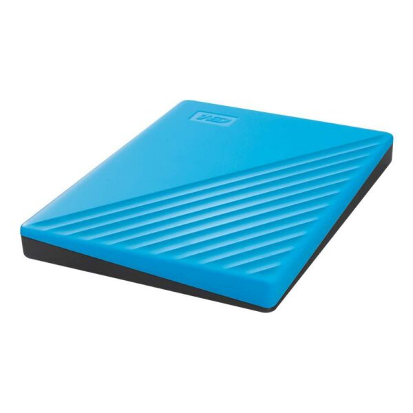 HDD extern WD 2 TB, My Passport, 2.5 inch, USB 3.2, albastru, „WDBYVG0020BBL-WESN” (timbru verde 0.8 lei)