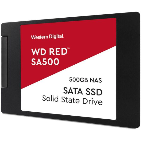 SSD WD, Red, 500 GB, 2.5 inch, S-ATA 3, 3D Nand, R/W: 560/530 MB/s, „WDS500G1R0A”