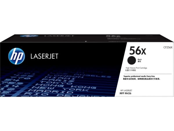 Toner Original HP black, nr.56X, pentru LaserJet Pro M436, 12.7K, (timbru verde 1.2 lei) , „CF256X”