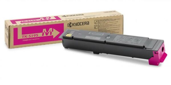 Toner Original Kyocera Magenta, TK-5195M, pentru TaskAlpha 306|307|308, 7K, (timbru verde 1.2 lei) , „TK-5195M”