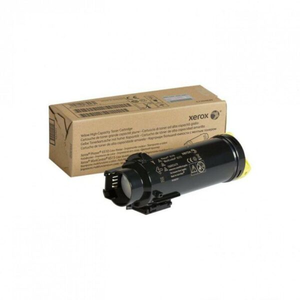 Toner Original Xerox Yellow, 106R03487, pentru Ph 6510|WC 6515, 2.4K, (timbru verde 1.2 lei) , „106R03487”