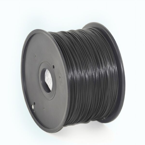 FILAMENT GEMBIRD pt. imprimanta 3d, ABS, 1.75mm diamentru, 1Kg / bobina, aprox. 400m, topire 225-240 grC, black, „3DP-ABS1.75-01-BK”