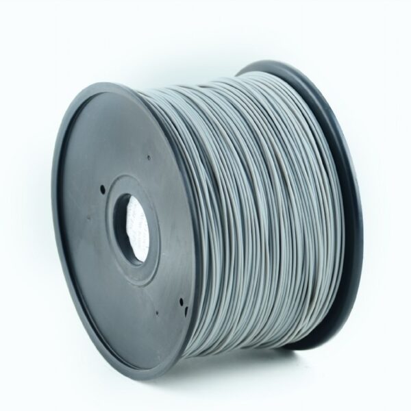 FILAMENT GEMBIRD pt. imprimanta 3d, ABS, 1.75mm diamentru, 1Kg / bobina, aprox. 400m, topire 225-240 grC, grey, „3DP-ABS1.75-01-GR”