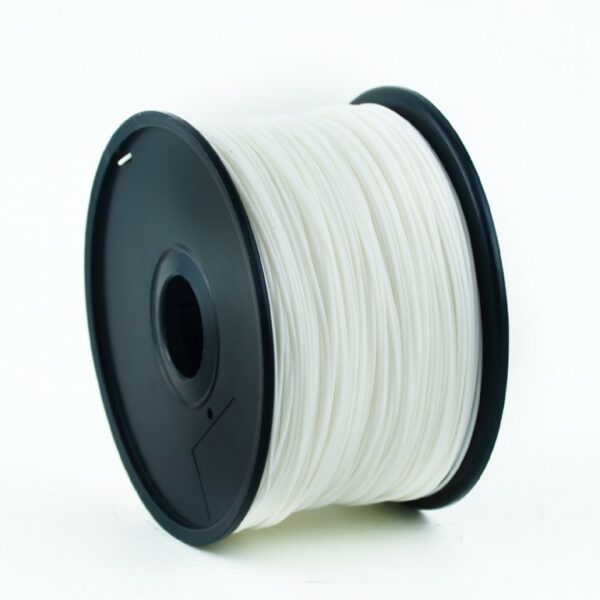 FILAMENT GEMBIRD pt. imprimanta 3d, ABS, 1.75mm diamentru, 1Kg / bobina, aprox. 400m, topire 225-240 grC, white, „3DP-ABS1.75-01-W”