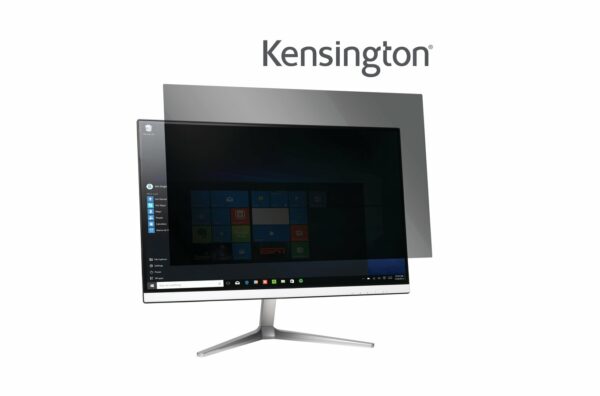 FILTRU confidentialitate KENSINGTON, pentru 19″, 16:10, 2 zone, detasabil, limiteaza campul vizual la 30grade, reduce lumina daunatoare cu pana la 42%, 325x5x535mm, 0.288Kg, „626477”