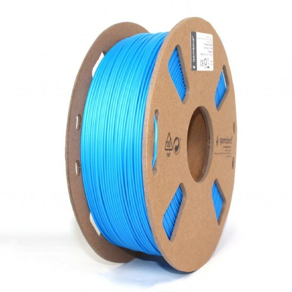 FILAMENT GEMBIRD pt. imprimanta 3d, PLA, 1.75mm diamentru, 1Kg / bobina, aprox. 330m, topire 190-220 grC, blue, „3DP-PLA1.75-01-B”