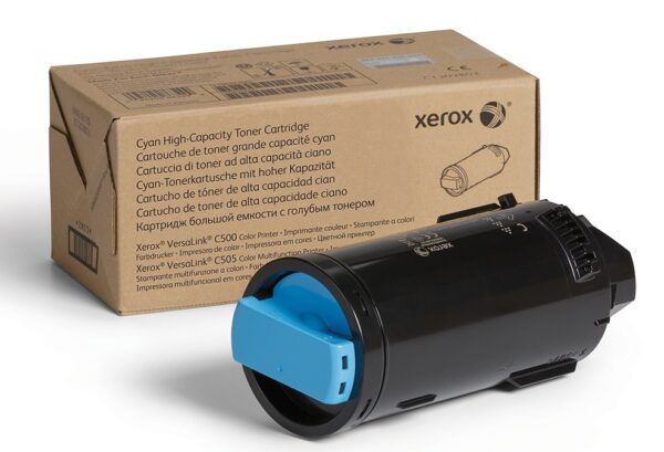 Toner Original Xerox Cyan, 106R03881, pentru Versalink C500|C505, 5.2K, (timbru verde 1.2 lei) , „106R03881”