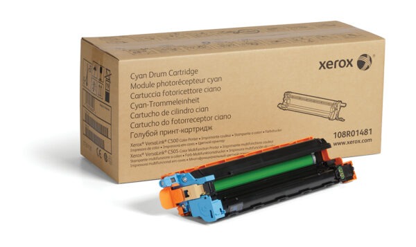 Drum Unit Original Xerox Cyan, 108R01481, pentru Versalink C500|C505, 40K, (timbru verde 0.8 lei), „108R01481”