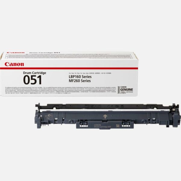 Drum Unit Original Canon Black, CRG-051, pentru I-Sensys LBP162|MF264|MF267|MF269, 23K, (timbru verde 0.8 lei), „2170C001AA”