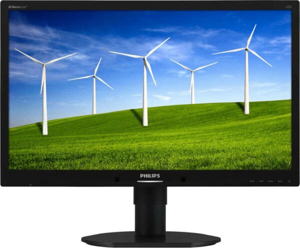 MONITOR PHILIPS 22″, home, office, TFT, WSXGA+ (1680 x 1050), Wide, 250 cd/mp, 5 ms, DVI, VGA, DisplayPort, „220B4LPYCB/00” (timbru verde 7 lei)