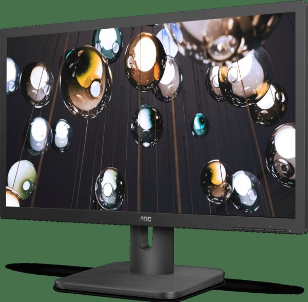 MONITOR AOC 21.5″, multimedia, MVA, Full HD (1920 x 1080), Wide, 250 cd/mp, 5 ms, HDMI, VGA, DisplayPort, „22E1Q” (timbru verde 7 lei)