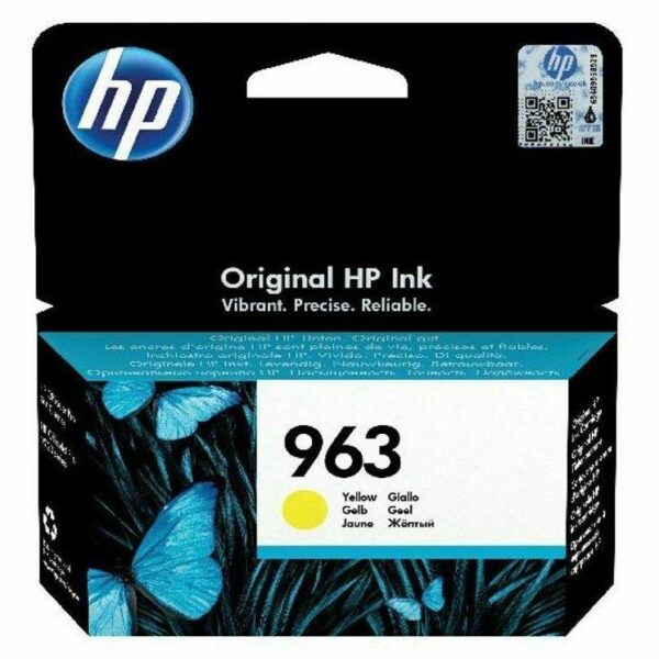 Cartus Cerneala Original HP Yellow, nr.963, pentru OfficeJet Pro 9010|9013|9014|9020|9023 , 700, (timbru verde 0.15 lei), „3JA25AE”