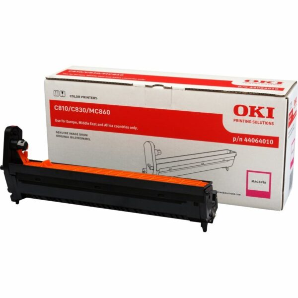 Drum Unit Original OKI Magenta, 44064010, pentru C810|C830|MC860|MC861|MC851|C801|C821|, 20K, (timbru verde 0.8 lei) „44064010”