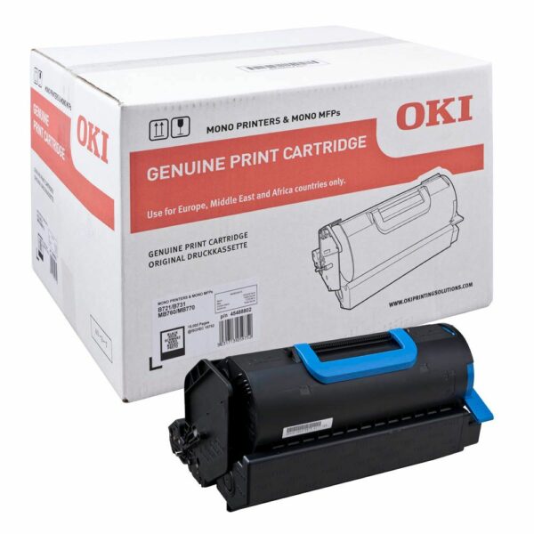 Toner Original OKI Black, 45488802, pentru B721|B731|MB760|MB770, 18K,”45488802″