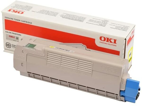 Toner Original OKI Yellow, 46507505, pentru C612, 6K,”46507505″