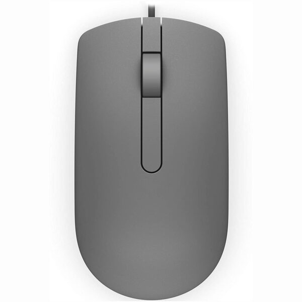 MOUSE DELL, „MS116”, PC sau NB, cu fir, USB, optic, 1000 dpi, butoane/scroll 3/1, , gri, „570-AAIT” (timbru verde 0.18 lei)