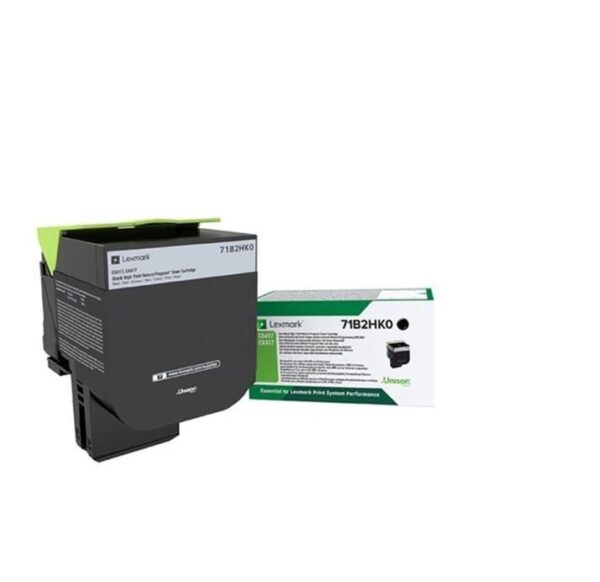 Toner Original Lexmark Black, 71B2HK0, pentru CX 417|CS 417|CS 517|CX 517, 6K, (timbru verde 1.2 lei) , „71B2HK0”