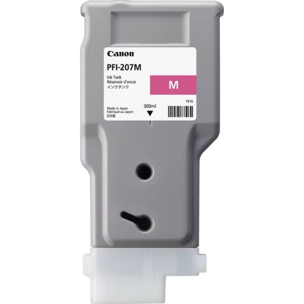 Cartus Cerneala Original Canon Magenta, PFI-207M, pentru IPF 680|685|770|780|785, 300ml, (timbru verde 0.15 lei), „CF8791B001AA”