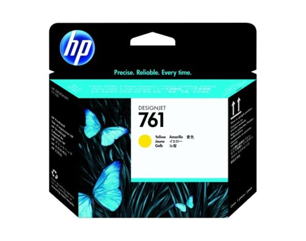 Cap Printare Original HP Yellow, nr.761, pentru Designjet T7100|T7202, , (timbru verde 0.15 lei), „CH645A”