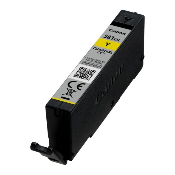 Cartus Cerneala Original Canon Yellow, CLI-581XXLY, pentru Pixma TR7550|TR8550|TS6150|TS6250|TS705|TS8150|TS8250|TS9150|TS9155|TS9550, , (timbru verde 0.15 lei), „1997C001AA”